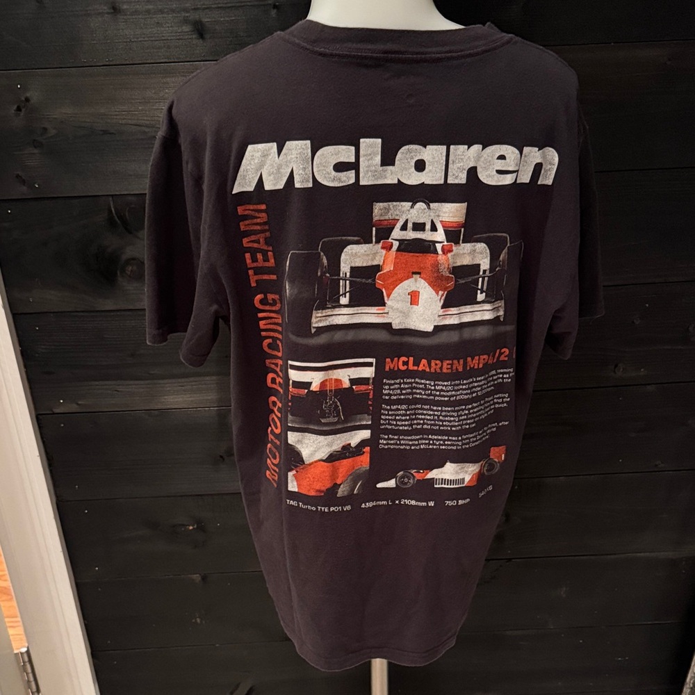 McLaren T-Shirt Men size M graphic